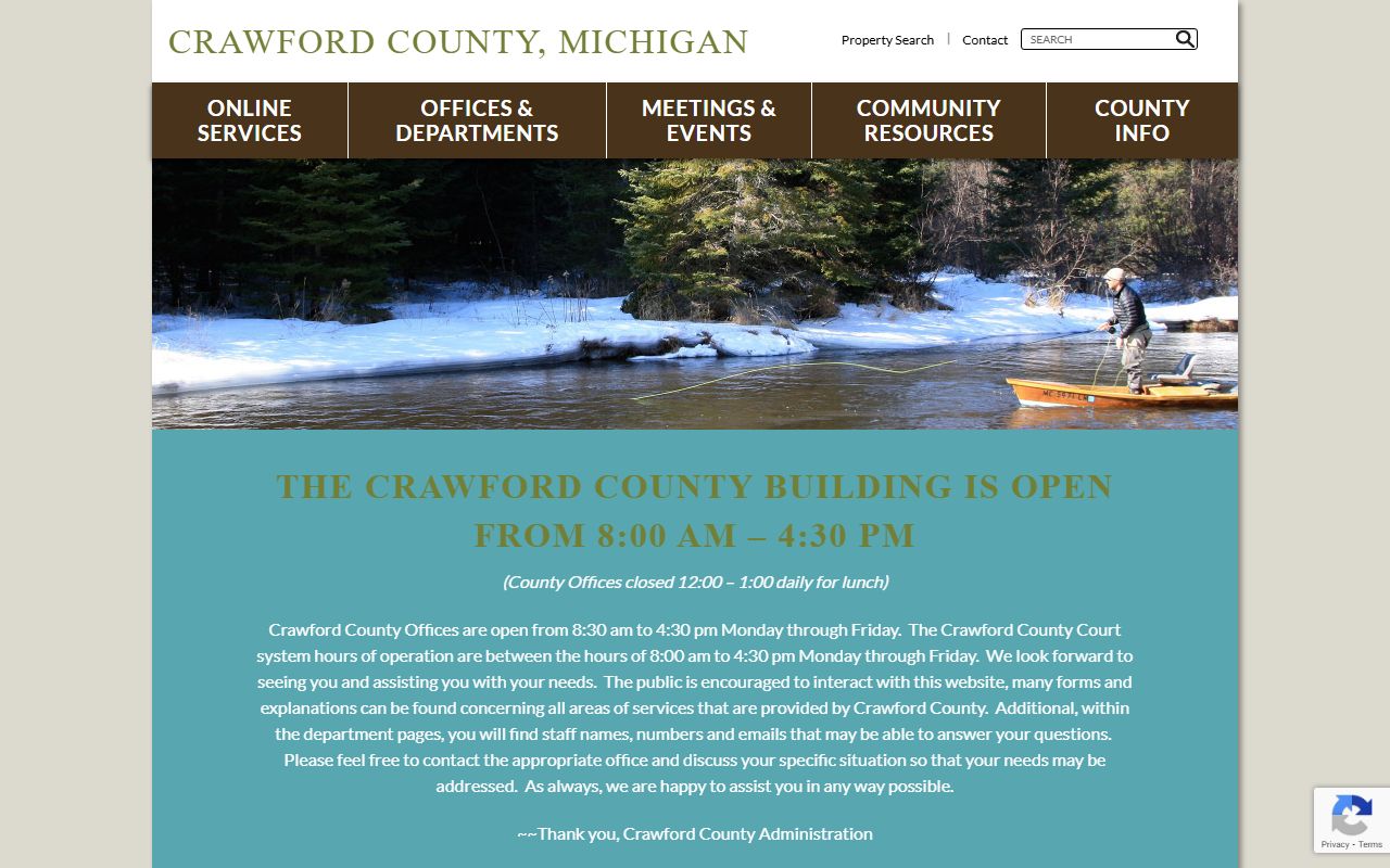 Crawford County official website for court docket access