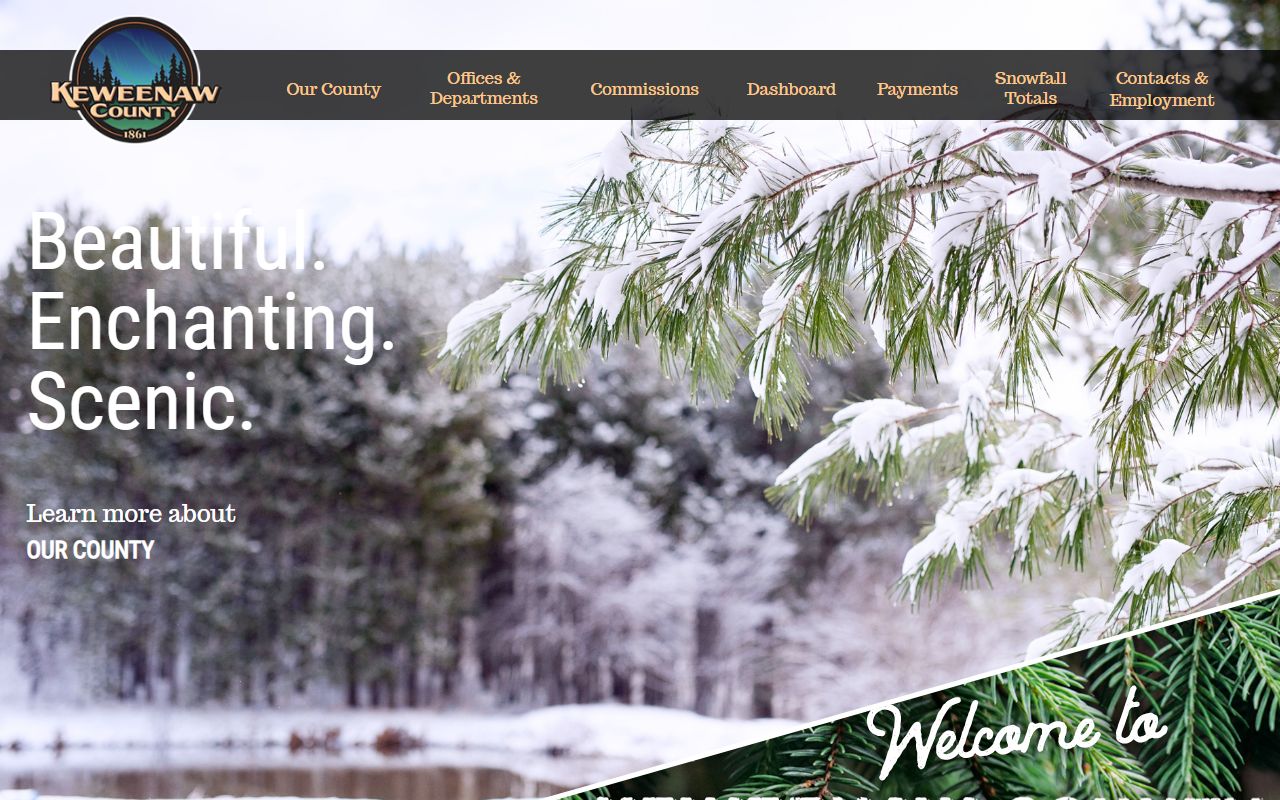 Keweenaw County court docket official website